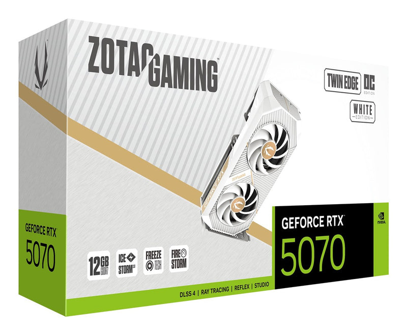 Zotac GAMING GeForce RTX 5070 Twin Edge OC NVIDIA 12 GB GDDR7