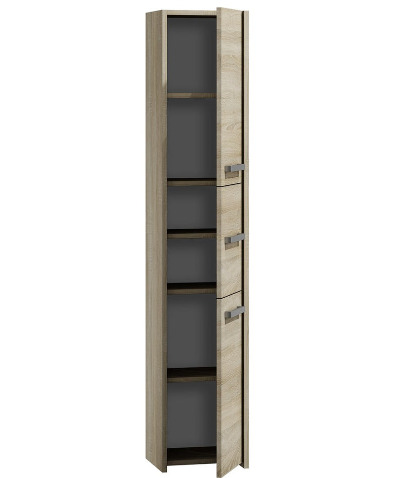 Topeshop S43 SONOMA bathroom storage cabinet Oak
