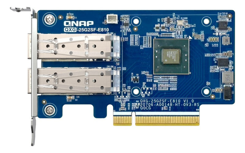 Dual-port SFP28 25GbE network expansion card low-profile form factor PCIe Gen4 x8