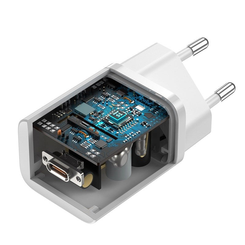 BASEUS MAINS CHARGER WITH CABLE TZCCSUP-L02 1C