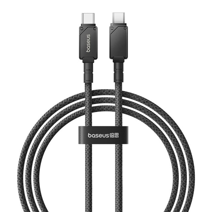 Baseus Unbreakable USB C to USB C cable 1 m Black