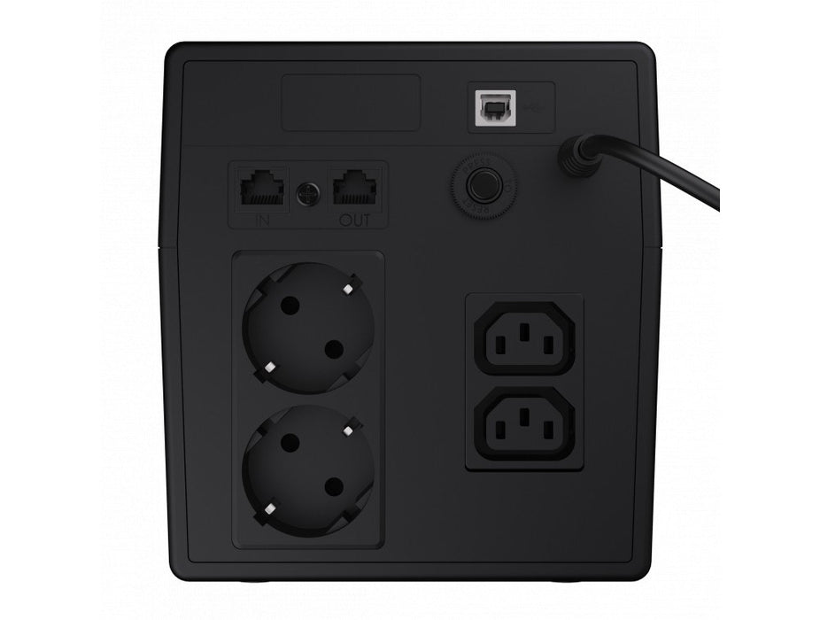 Green Cell UPS03 uninterruptible power supply (UPS) Line-Interactive 1.999 kVA 600 W 4 AC outlet(s)