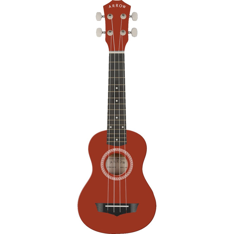 Arrow PB10 NT Soprano Natural Dark w/bag - Soprano ukulele