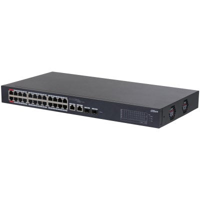 Dahua Technology DH-CS4226-24ET-240 network switch Managed L2 Gigabit Ethernet (10/100/1000) Power over Ethernet (PoE) Black