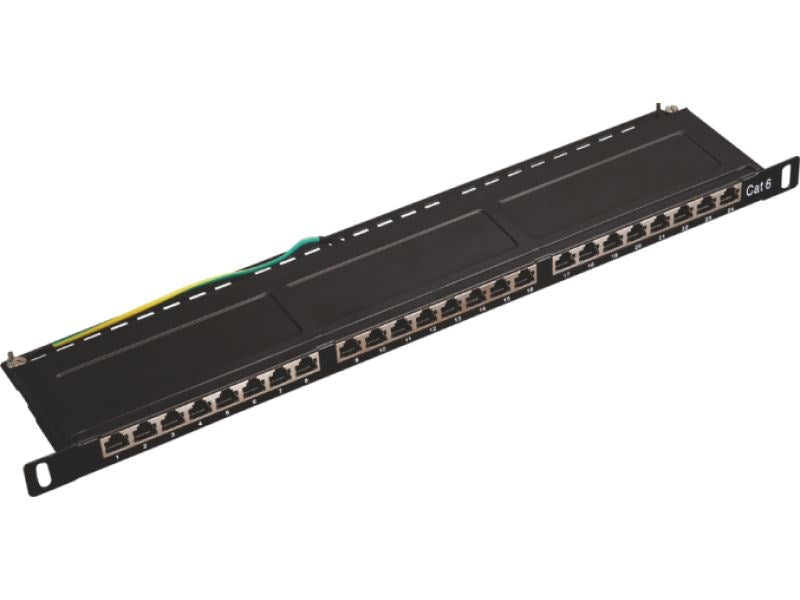 Alantec PK031 Patch panel OPTIMUM STP cat.5e 24 ports 0.5U 19"