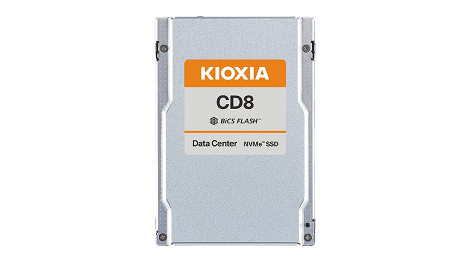 KIOXIA CD8-R Series KCD8XRUG1T92 - SSD - Read Intensive - 1920 GB - data centre SSD - internal - 2.5" - PCIe 4.0 x4 (NVMe)