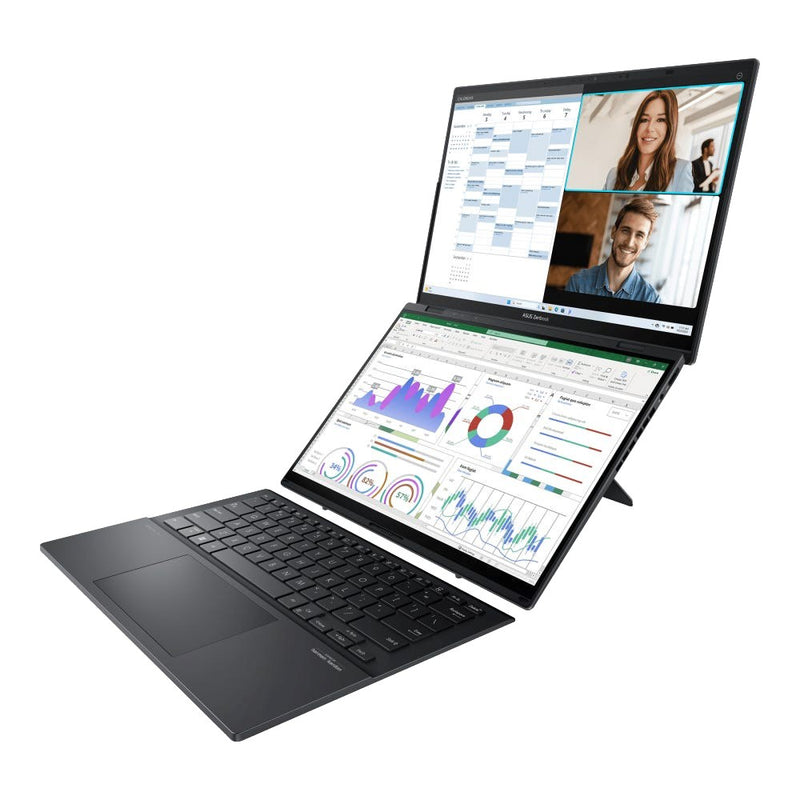 ASUS Zenbook Duo UX8406CA-QL121W Ultra 7 255H 2x14.0" OLED FHD Touch 60Hz 400 nits 32GB LPDDR5X 1TB SSD Glossy Intel Arc Graphics WLAN+BT 1080p camera