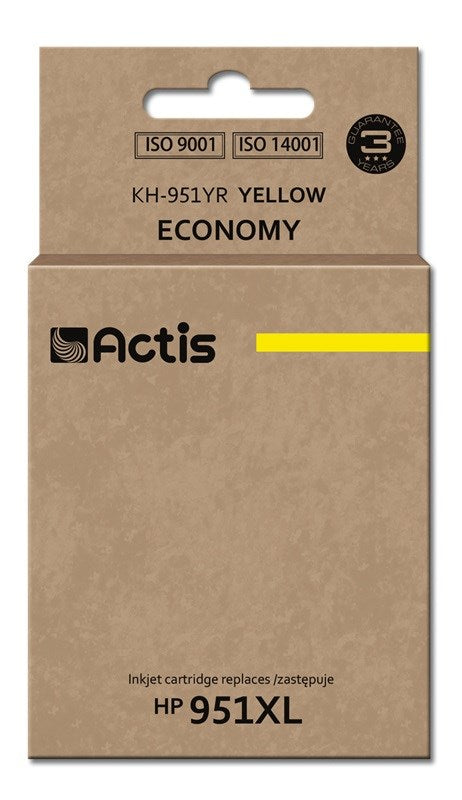 Actis KH-951YR Ink (replacement HP 951XL CN048AE; Standard; 25 ml; yellow)