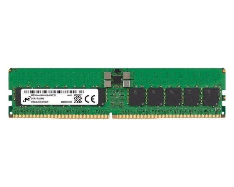 Micron MTC20F2085S1RC64BD2R RDIMM 32 GB DDR5 2Rx8 6400 MHz PC5-51200 ECC Registered memory module