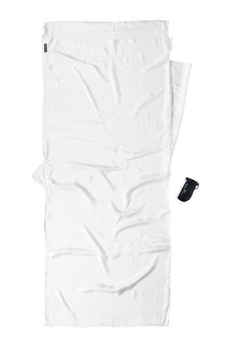 Cocoon TravelSheet Silk Adult Rectangular sleeping bag White