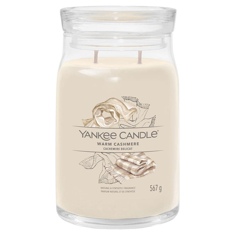 Scented Candle YANKEE CANDLE WARM CASHMERE 567g Large