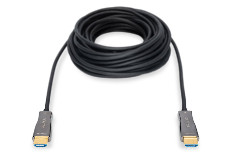 Digitus HDMI AOC Hybrid Fiber Optic Cable, UHD 4K, 15 m
