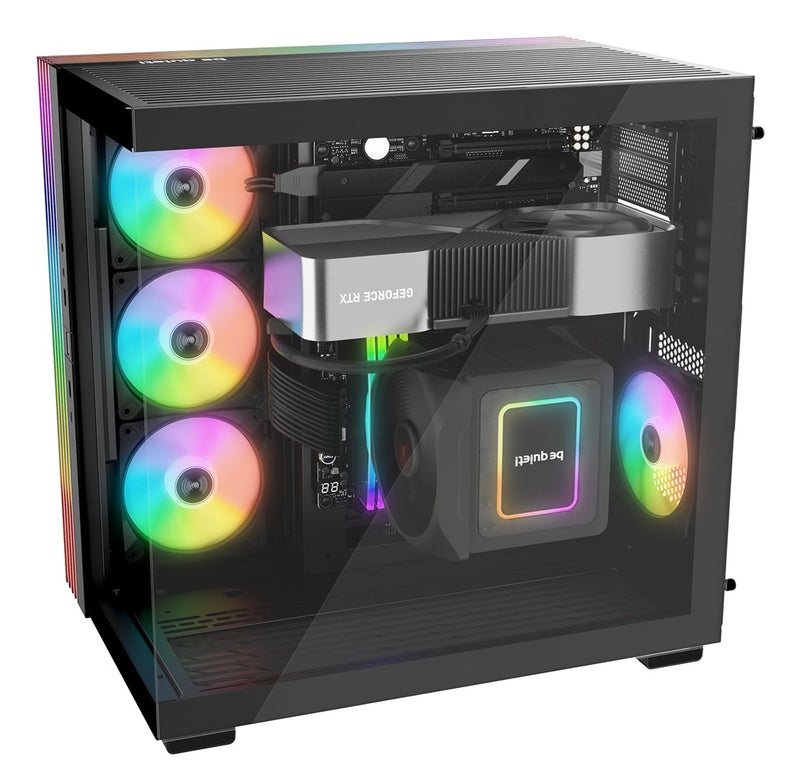 be quiet! LIGHT BASE 600 DX Black Midi-Tower