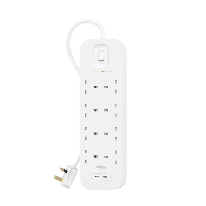 Belkin Connect White 8 AC outlet(s) 2 m