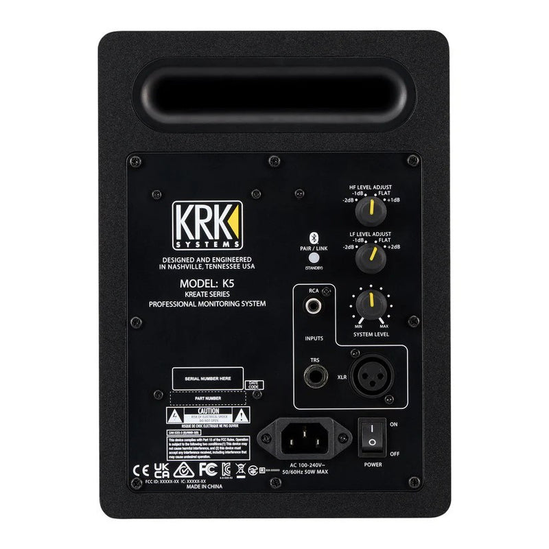 KRK Kreate 5 - active 5" Two-Way Studio Reference Monitor