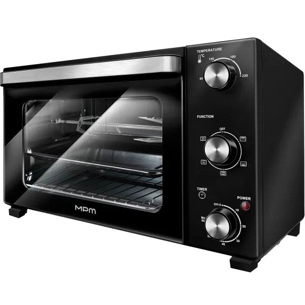 Four électrique MPM MPE-17/T 48 L 1800 W Noir