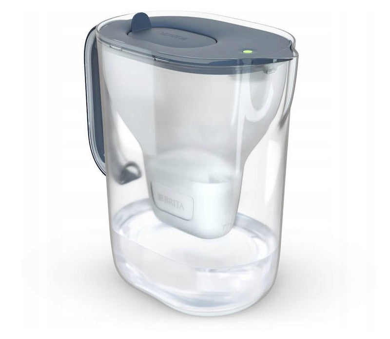 BRITA Style ESSENTIAL XL Water Filter Jug (Dark Blue) + 3 x MX Pro Pure Performance Filters