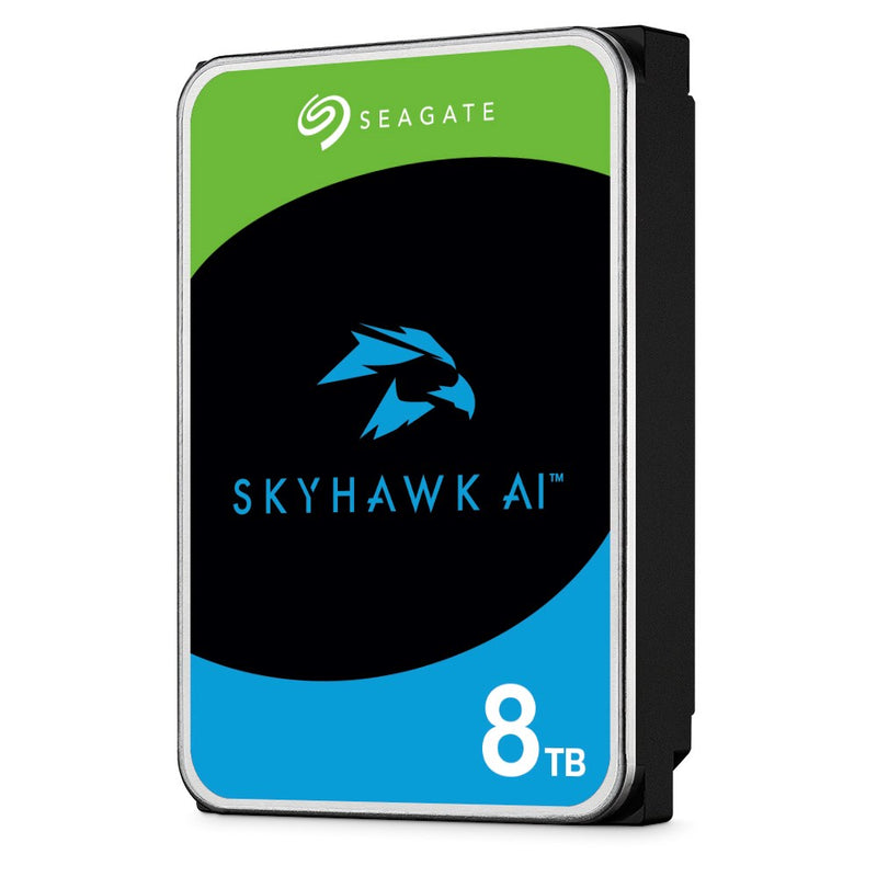 Seagate SkyHawk AI internal hard drive 8 TB 7200 RPM 256 MB 3.5" Serial ATA III (ST8000VE001)