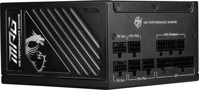 MSI MPG A1250GS 1250W PCIE5 80+ Gold power supply (306-7ZPFX11-CE0)