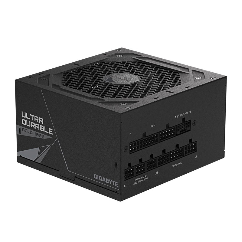GIGABYTE UD1000GM PG5 V2 Power Supply Unit- PCIe Gen 5.1, 80 PLUS Gold, Fully Modular Design, 120mm Fan, ATX 3.1 compatible, EU Plug