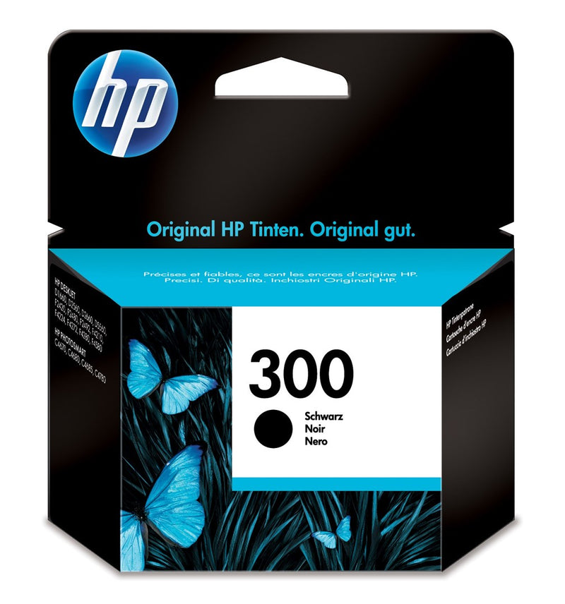 HP 300 Original Tintenpatrone Schwarz