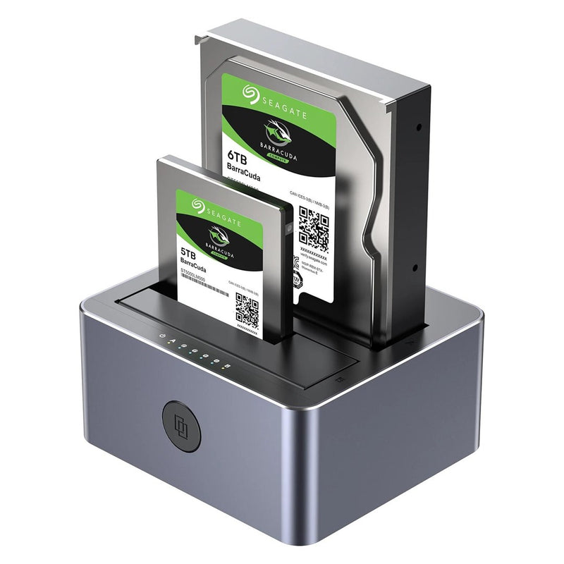 STATION DE CLONAGE UNITEK 2X SATA 2,5"/3,5" USB 5GB