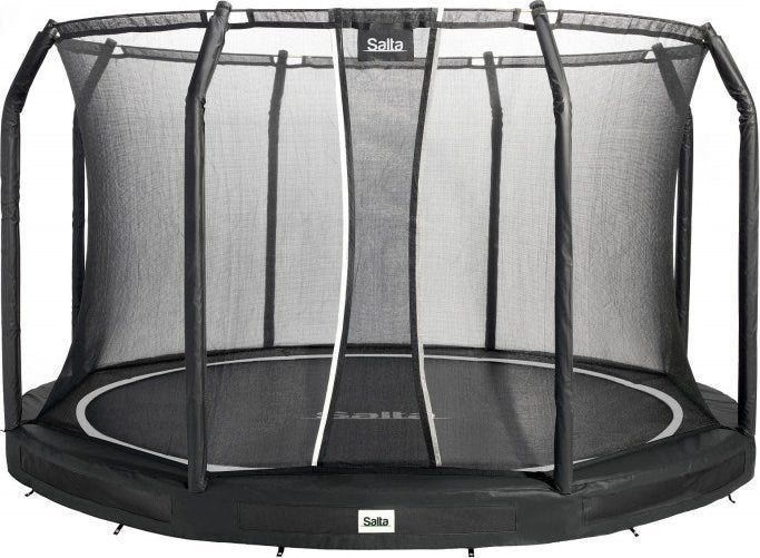 Premium Ground Combo 396cm Trampoline Black