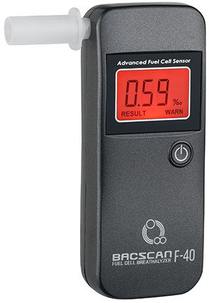 BACscan F-40 alcohol tester 0 - 4% Grey