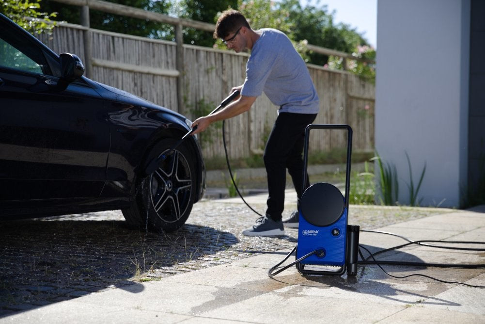 Nilfisk Core 130-6 PowerControl - CAR WASH EU pressure washer Upright Electric 462 l/h Black, Blue