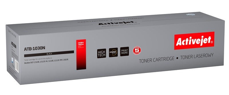 Activejet ATB-1030N Toner (replacement for Brother TN-1030 TN-1050; TN1030 TN1050 Supreme; 1000 pages; black)