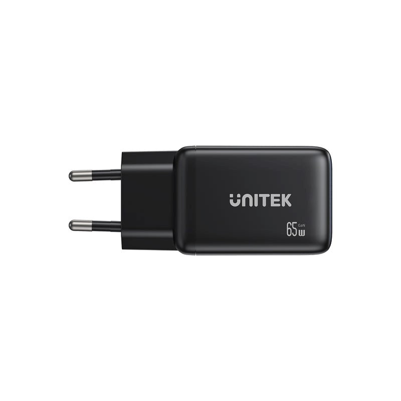 GAN 2xUSB-A, USB-C, PD 3.0, 65W mains charger