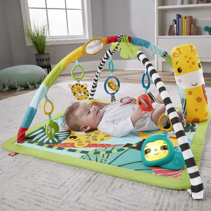 FISHER PRICE EDUCATIONAL 3IN1 RAINFOREST MAT HJW08