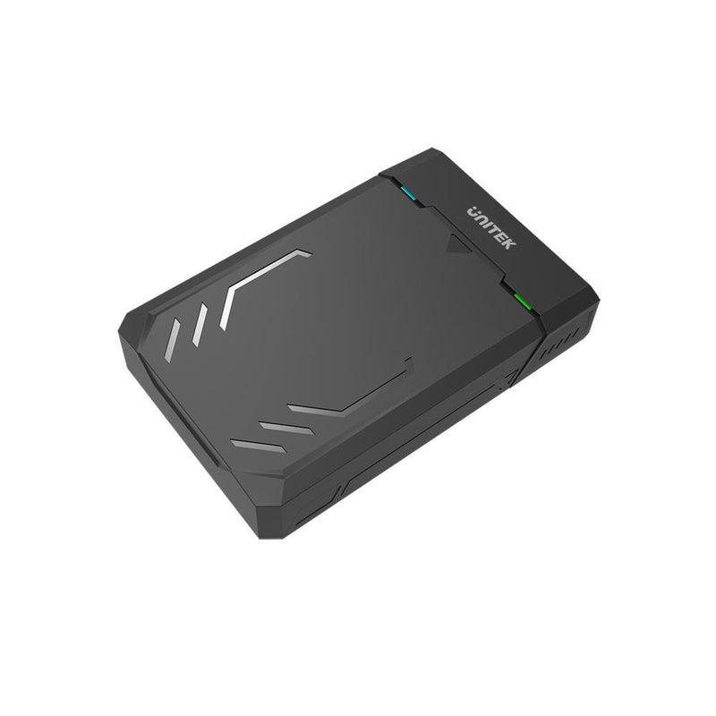 UNITEK Y-3035 Festplattengehäuse HDD/SSD-Gehäuse Schwarz 2,5/3,5 Zoll