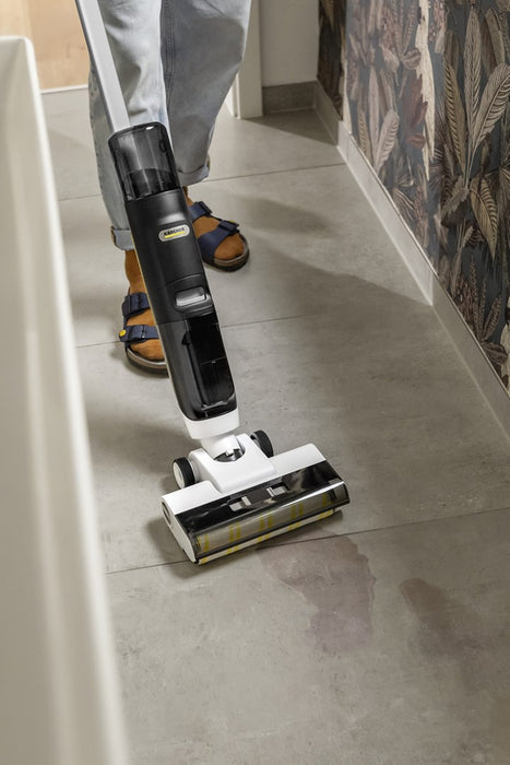 Kärcher FCV 3 vloerreiniger 2-in-1 stick vacuum Battery Dry&wet HEPA Bagless 160 W White