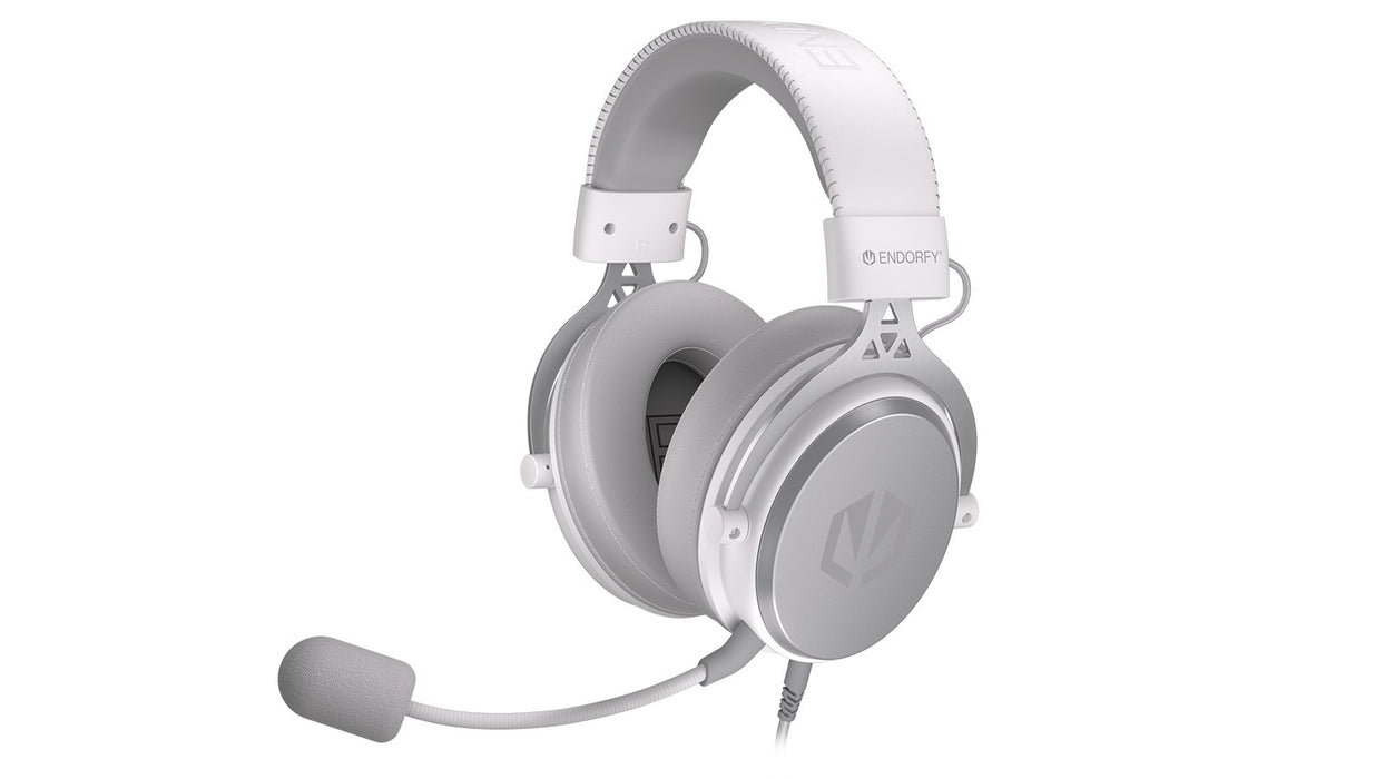 ENDORFY VIRO Plus USB Onyx White Headset Wired Head-band Music/Everyday