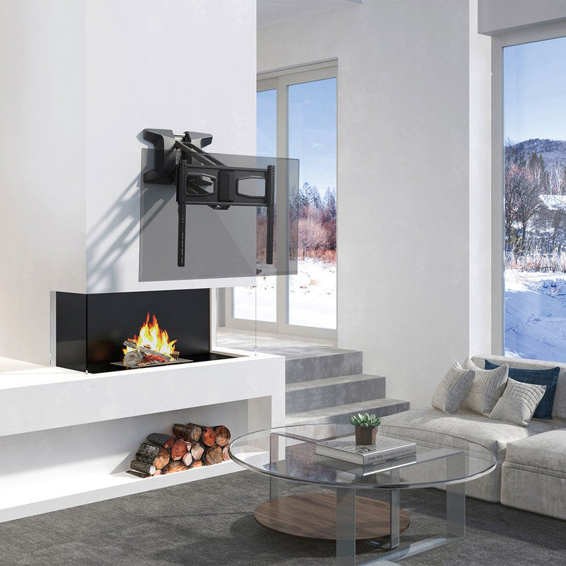 Maclean MC-891 Electric TV Wall Mount Bracket with Remote Control Height Adjustment 37'' - 70" max. VESA 600x400 up to 35kg Above Fireplace Mount Stur
