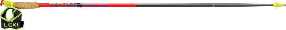 LEKI TRL Ultratrail FX One trekking poles, 115 cm, red