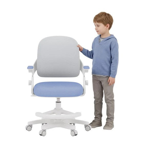 Junior 4.3 Blue-Grey swivel chair