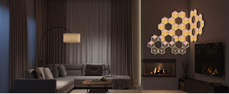 Govee H606A Glide Hexagon Light Panels Ultra 7-pack | LED lighting | RGBIC, 2.4 GHz Wi-Fi, Bluetooth