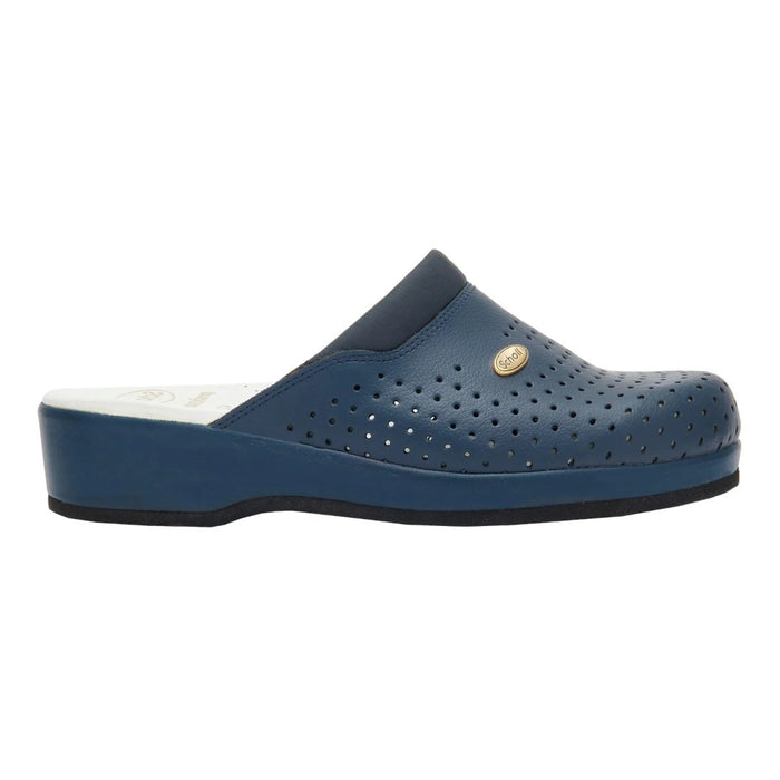 Scholl Clog Backguard - unisex clogs navy blue, size 40