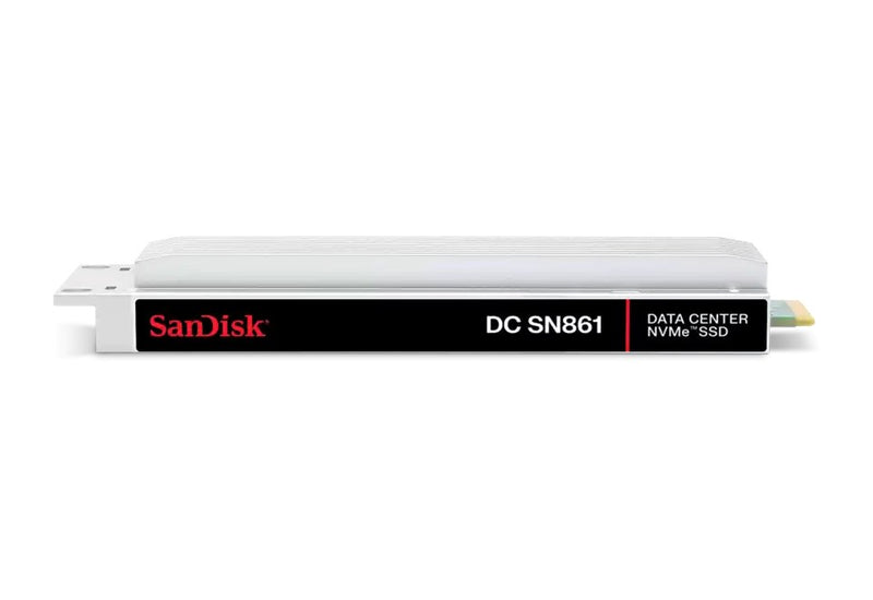 SanDisk (Western Digital) Ultrastar DC SN861 - SSD drive, 7.68TB E1.S (15mm)  NVMe Gen5 WUS6A7676PKP8X7 (DWPD 1) TCG