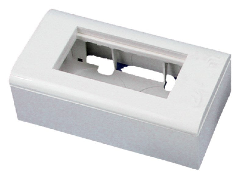 Set 2M Alantec white Box + support + frame 90x45