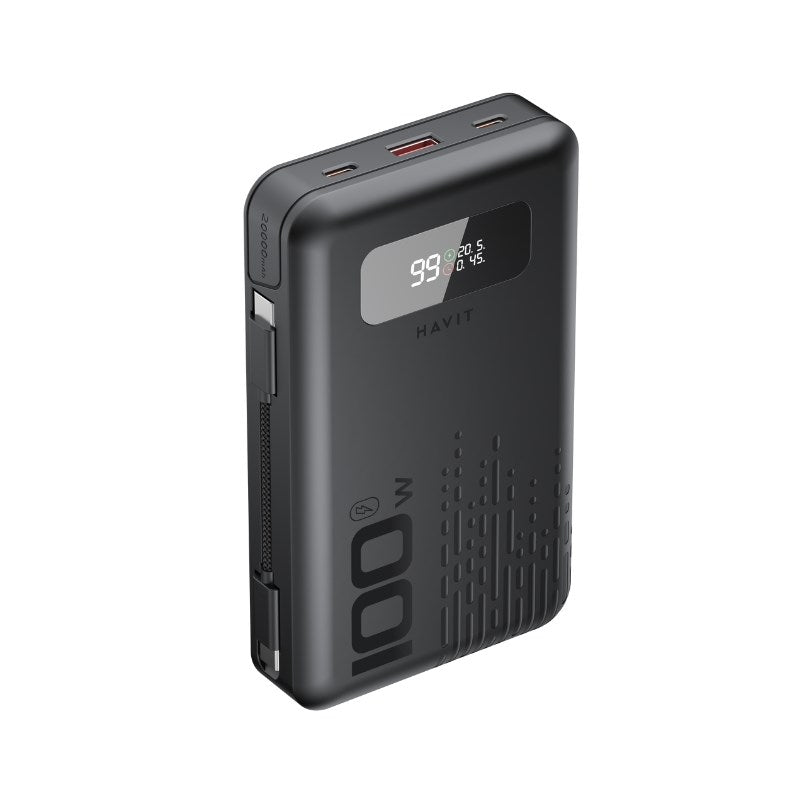 Havit PB5212 20,000mAh Power Bank (black)