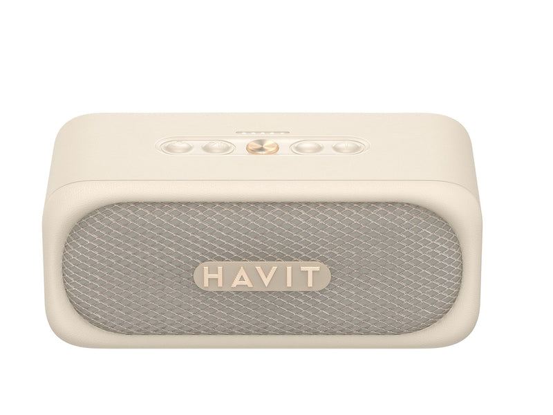 Havit SK905BT (Classic I) - kabelloser Bluetooth-Lautsprecher, beige