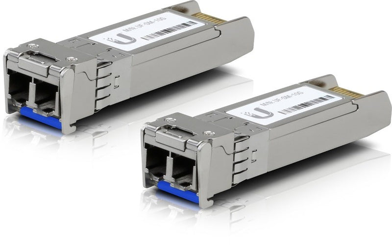 Ubiquiti UACC-OM-SM-10G-D-2 Netzwerk-Transceiver-Modul Glasfaser 10000 Mbit/s SFP+ 1310 nm