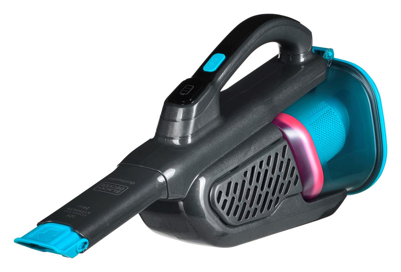 Black & Decker BHHV320J handheld vacuum Blue, Titanium Bagless