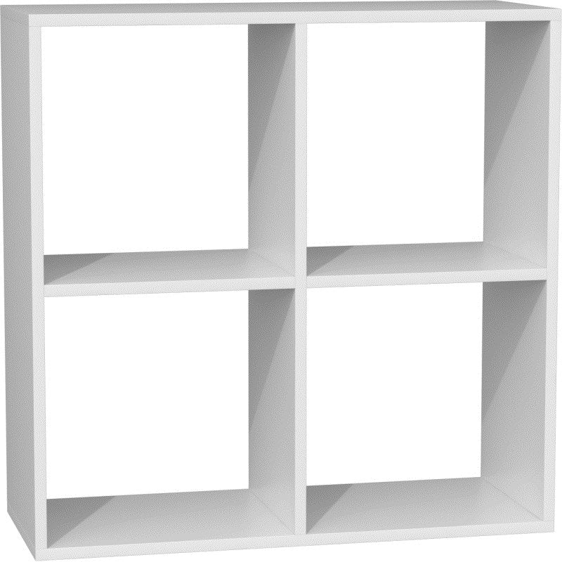 Topeshop PLUS 2X2 BIEL computer desk White