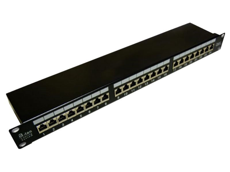 Alantec PK006 Patch panel STP cat.5e 24 ports LSA 1U 19"