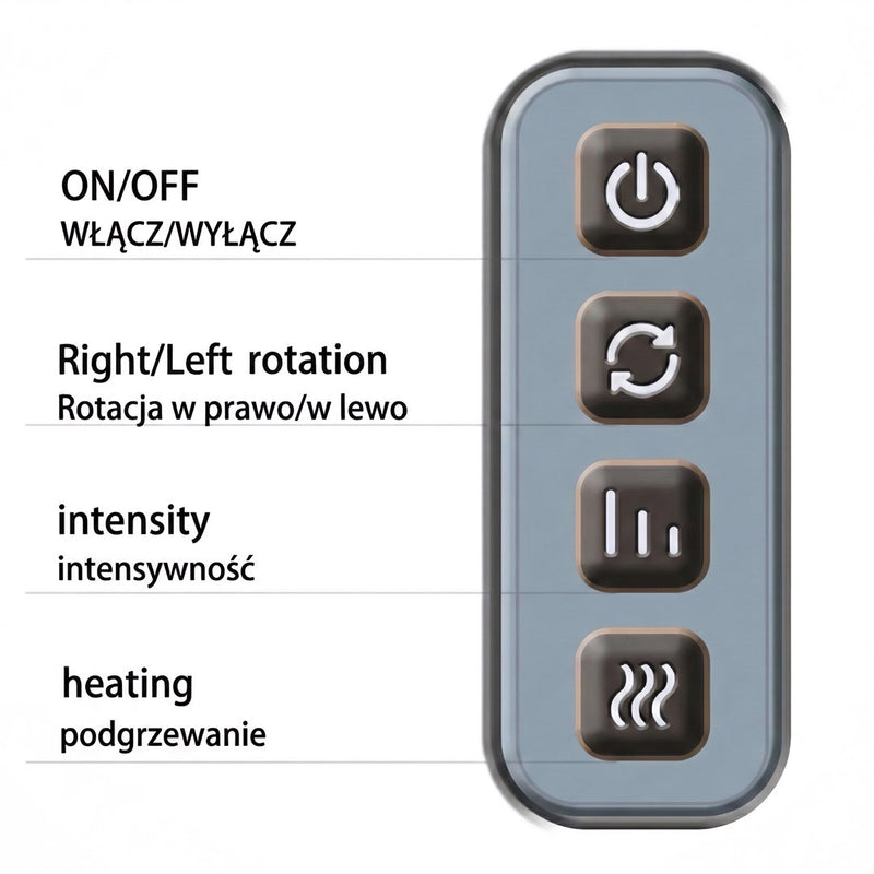 Foot Massager with Heating Function Warming Feet Massager MT6541