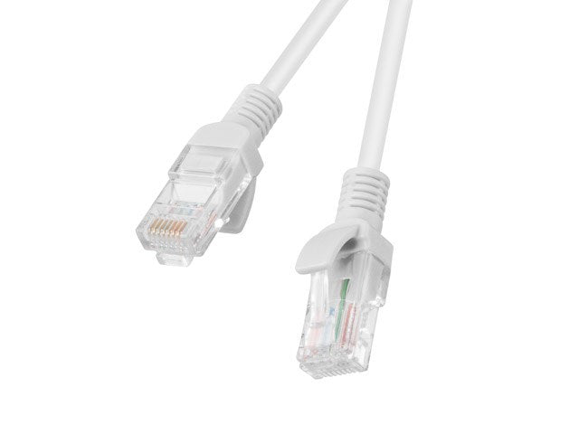 Lanberg Patchcord RJ45, cat. 6, UTP, 1m, grey